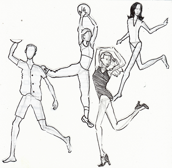 Human Figures In Action